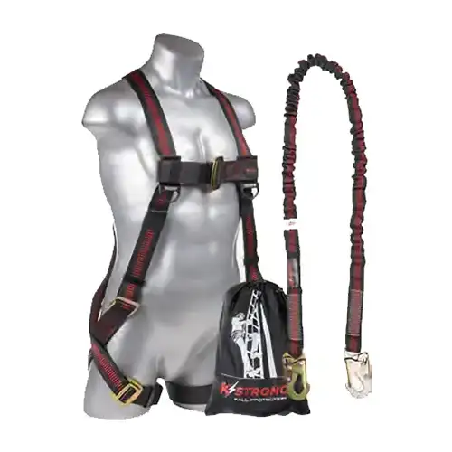 Arnco Solutions - Safety Equipment - Fall Protection - Body Harness & Lanyard Combo Kits