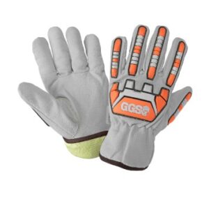 CIA7000INT Cut and Impact Resistant Goatskin Leather Insulated Drivers Gloves with Heat Resistant Aralene® Liner