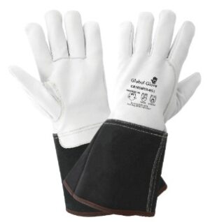 CR100MTG Premium Cut and Flame Resistant Premium Grain Goatskin Mig/Tig Welding Gloves