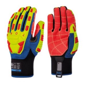 SKG00035D Torq™ Quantum™ High-Visibility Cut and Impact Resistant Gloves with Insulated, Waterproof Liner