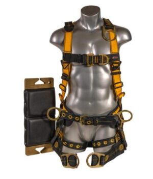 KStrong® Kapture™ Element Oil and Gas Derrick Deluxe Harness with 7 D-Rings and Removable Bosun Chair