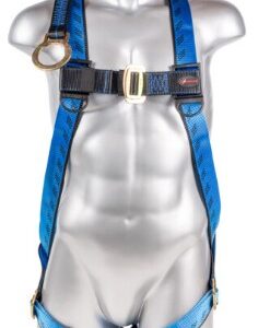 KStrong® Kapture™ Essential 3-Point Full Body Harness, Dorsal D-ring with Sewn In 18” Extension O-Ring, MB Legs (ANSI)