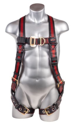 KStrong® Kapture™ Elite 5-Point Full Body Harness, Dorsal D-ring, Front D-ring, TB Legs – (ANSI)