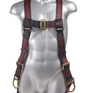 KStrong® Kapture™ Elite 5-Point Full Body Harness, 3 D-Rings, MB Legs (ANSI)