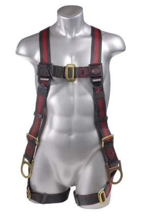 KStrong® Kapture™ Elite 5-Point Full Body Harness, 3 D-Rings, MB Legs (ANSI)