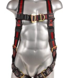 KStrong® Kapture™ Elite 5-Point Full Body Harness, Dorsal D-ring, Front D-ring, Shoulder D-rings, TB Legs (ANSI)