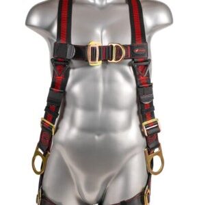 KStrong® Kapture™ Elite 5-Point Full Body Harness, Dorsal D-ring, Front D-Ring, 2 Side D-rings, MB Legs (ANSI)