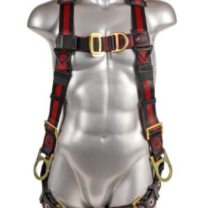 KStrong® Kapture™ Elite 5-Point Full Body Harness, with Dorsal, Front, Shoulder, and Side D-rings, TB Legs (ANSI)
