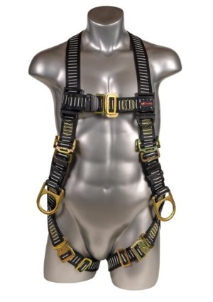 KStrong® Kapture™ Element Welding Harness, 3 D-Rings, MB Chest and QC Legs