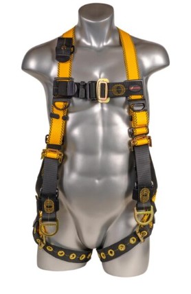 KStrong® Kapture™ Element Oil and Gas Derrick Non-Belted Harness with 3 D-rings