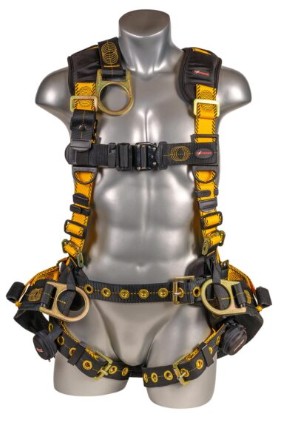 KStrong® Kapture™ Element Oil and Gas Derrick Deluxe Harness with 4 D-rings