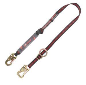 KStrong® 6 ft. Tie-back SAL with Sliding D-ring, Snap Hook and Tie-back Hook (ANSI)