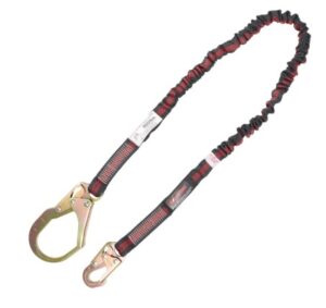KStrong® 6 ft. Internal design shock absorbing lanyard with snap hook and rebar hook (ANSI)