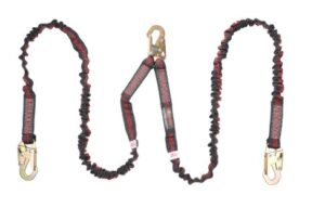 KStrong® 6 ft. Twin leg 100% tie-off Internal design shock absorbing lanyard with snap hooks (ANSI)