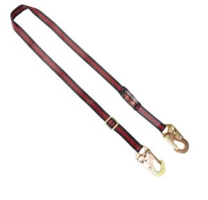 KStrong® 4.5 – 6 ft. Adjustable Work Positioning Lanyard with snap hooks (ANSI)