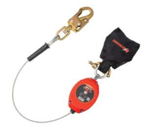 KStrong® BRUTE™ Backer™LE 8.5 ft. Cable SRL-P with Swivel Snap Hook at Anchorage End, Other End Dorsal Connector Shock Pack Assembly (ANSI)