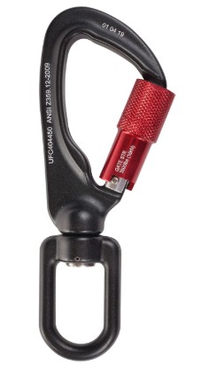 KStrong® Small Aluminum Swivel Load Indicator Carabiner (ANSI)