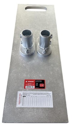 KStrong® Guardrail 2-way Multidirectional Baseplate