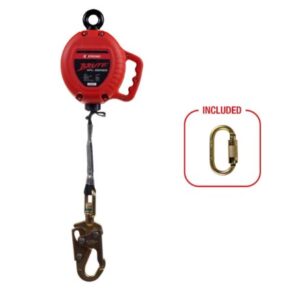 KStrong® BRUTE™ 11 ft. Web SRL with Swivel Snap Hook. Includes Installation Carabiner (ANSI)