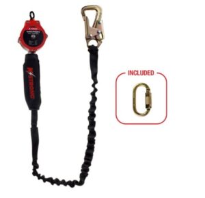 KStrong® Micron™ Single or Dual 9 ft. Tie-back SRL with Tie-back Hook (ANSI)