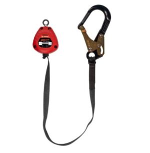 KStrong® BRUTE™ 9 ft. SRL with Hi-Abrasion Resistant Webbing, Aluminum Rebar Hook and Dorsal Connector (ANSI)