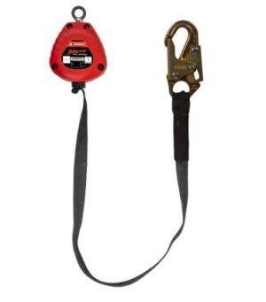 KStrong® BRUTE™ 9 ft. SRL with Hi-Abrasion Resistant Webbing, Forged Snap Hook and Dorsal Connector (ANSI)