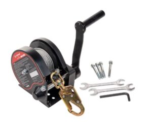 KStrong® 60 ft. Galvanized wire cable Personnel/Material rated bi-directional winch for confined spaces (ANSI)