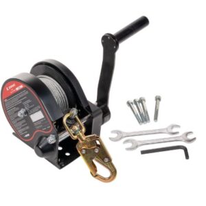KStrong® 60 ft. Galvanized wire cable Personnel/Material rated bi-directional winch for confined spaces (ANSI)