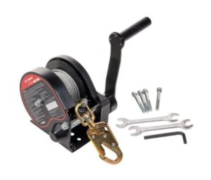 KStrong® 60 ft. Stainless Steel Wire Cable Personnel/Material Rated Bi-directional Winch for Confined Spaces (ANSI)