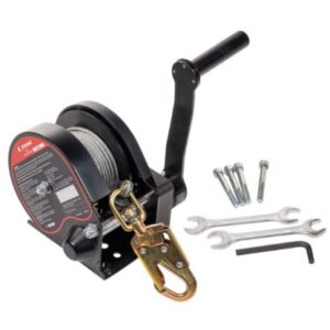 KStrong® 60 ft. Stainless Steel Wire Cable Personnel/Material Rated Bi-directional Winch for Confined Spaces (ANSI)