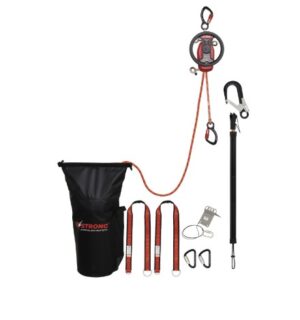KStrong® EVAC-R+ Full Rescue Kit with Kernmantle Rope and Hexagon Connector Drill Attachment
