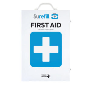 Surefill Shelf Metal Cabinet ANSI First Aid Kit