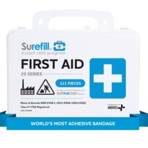 SUREFILL 25 ANSI 2021 A+ First Aid Kit